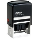 S-827D Shiny Self-Inking Date Stamp 