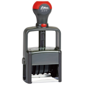 E-9132 Self-Inking 2-Color Date Stamp