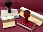 Order custom rubber stamps for office, business, and document control. Durable and fully customizable. Fast shipping from baystamp.com