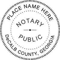 Georgia Notary Seal