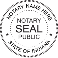 Indiana Notary Seal