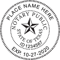 Texas Notary Seal