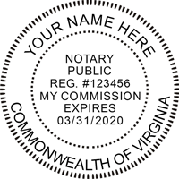 Virginia Notary Seal