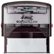 PET-846 ECO Style<BR>Self-Inking Stamp